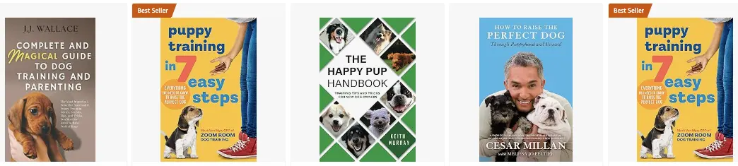 puppy training books