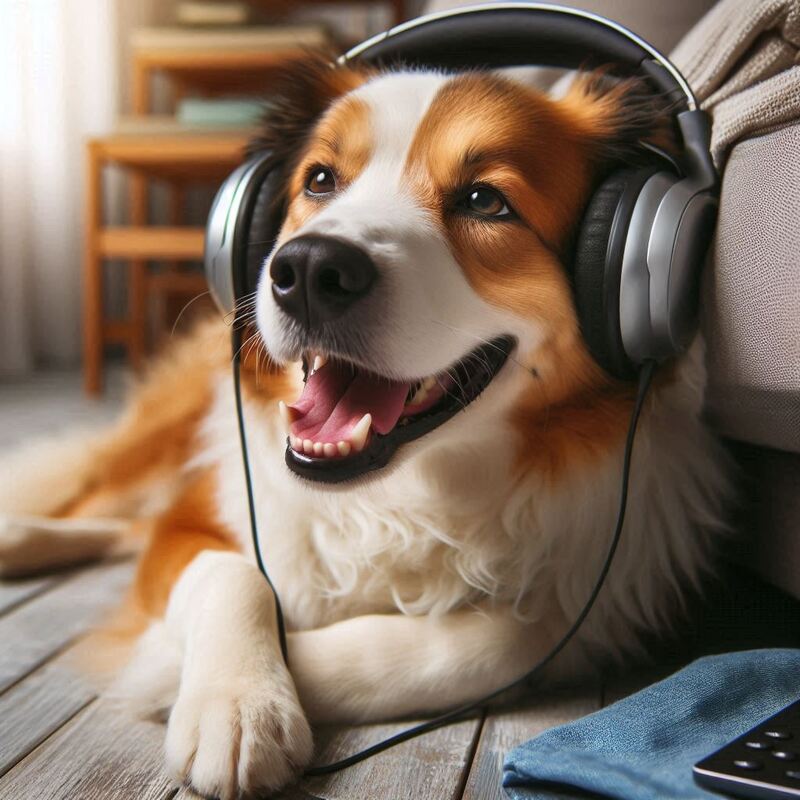 cure dog anxiety with music